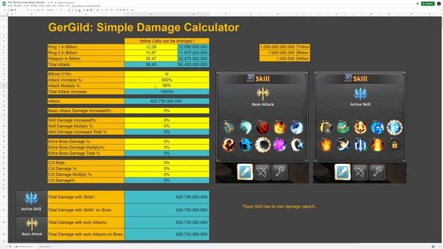 Raid the Dungeon: How to increase max Damage?! With Calculator ! смотреть онлайн