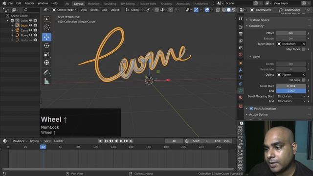 Blender 2.8 | Curves - 03 in Hindi смотреть онлайн