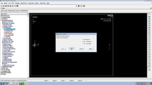 SFD and BMD of a cantiliver beam in ansys mechanical apdl смотреть онлайн