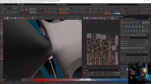 Unwrapping a Motorbike in RizomUV - Part Two смотреть онлайн