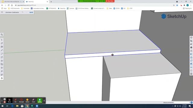 SketchUp Kitchen Cabinets смотреть онлайн