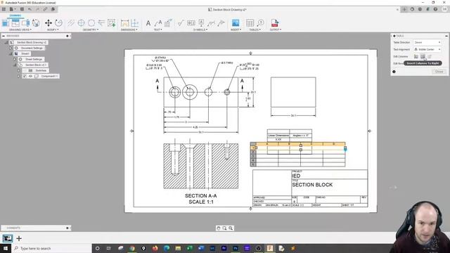 Fusion 360 Section Block Tolerance смотреть онлайн