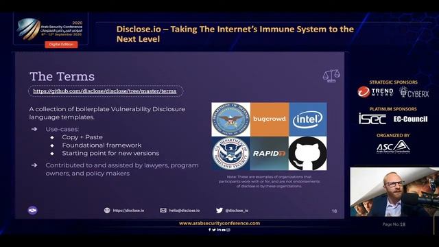 ASC2020 - disclose.io - Taking the Internet's Immune System to the Next Level - Casey Ellis смотреть онлайн