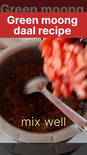 Green Moong Daal Recipe#shorts