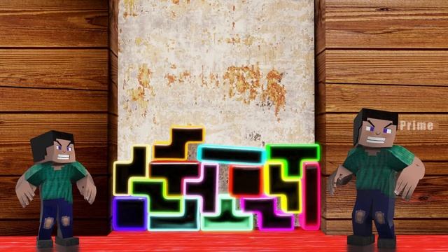 Glowing tetris | Softbody simulation смотреть онлайн
