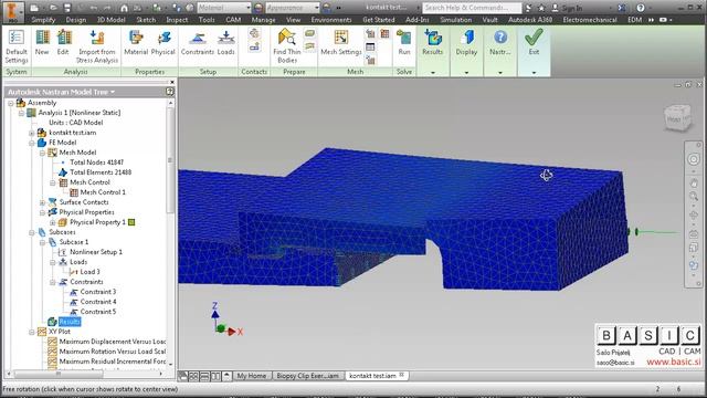 Autodesk Nastran In-CAD Snap Fit смотреть онлайн