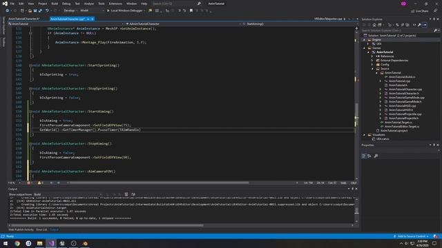 Blender 2.8 FPS animation to UE4 Part 14: "Smooth aiming camera" смотреть онлайн