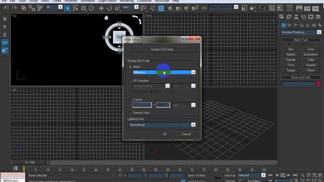 Unit Setup For 3D Max Design смотреть онлайн