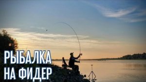Фидер на реке. Ловля леща и язя. Рыбалка 2022