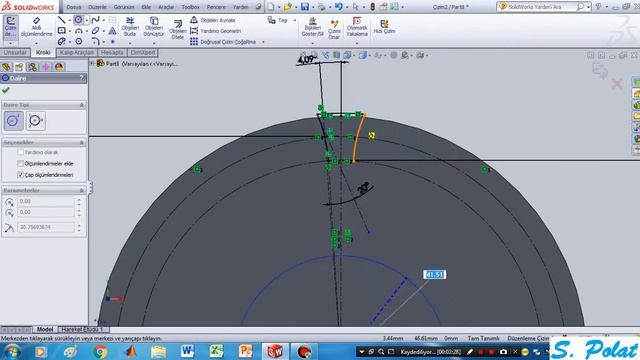 SolidWorks Helisel Dişli смотреть онлайн