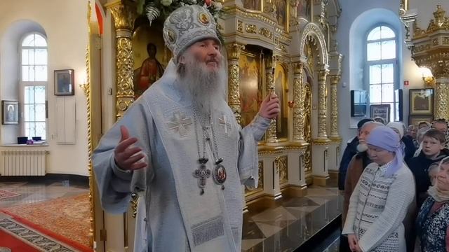 Проповедь митрополита Иоанна в праздник Богоявления в храме Рождества Христова г. Йошкар-Олы смотреть онлайн