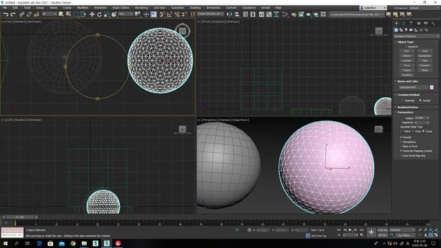 3Ds Max 기초강좌(2) 인터페이스2 (standard primitives) смотреть онлайн