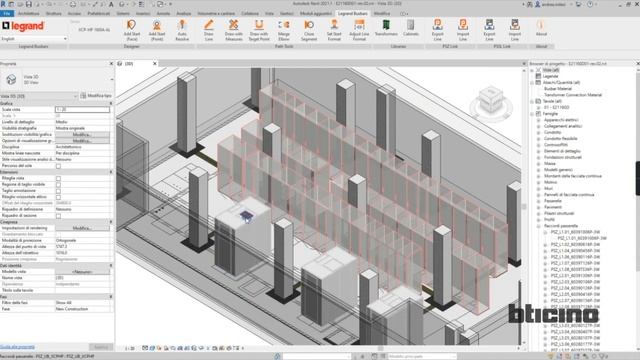 BTicino ZUCCHINI PSZ plugin per Revit parte I смотреть онлайн
