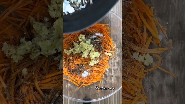 Морковь по корейки с куриными сердечками | Рецепты