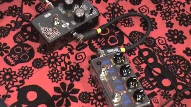 Catalinbread DLS vs Zvex Box of Rock guitar effects pedal demo comparison смотреть онлайн