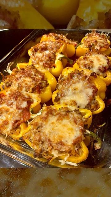 ЛУЧШИЙ фаршированный перец 🌶🍅 #shorts