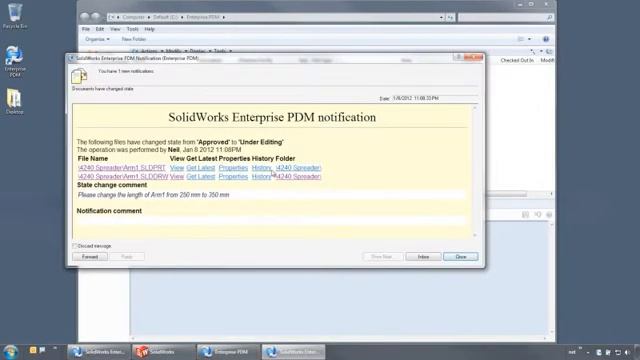 SolidWorks Enterprise PDM Workflows смотреть онлайн