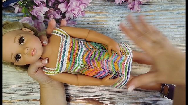 ✨Куколка Gotz Эмма с недавних времён поселилась у меня✨Вяжу сарафаны из ущора 