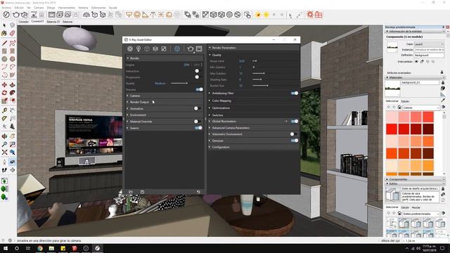 Creando panorama 360 | SketchUp + Vray смотреть онлайн