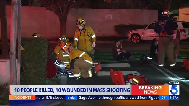Team Coverage: 10 dead, 10 wounded in Monterey Park, California mass shooting