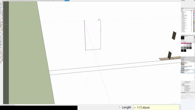 Sketchup: Arbeitszimmereinrichtung смотреть онлайн