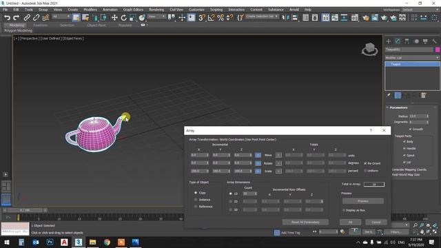 دورة ثري دي ماكس 2021 محاضرة رقم (3) 3ds max course смотреть онлайн