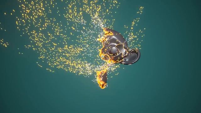 Disintegration Particle Emission Revisit - Blender Geometry Nodes 3.0 Field; Noding-product смотреть онлайн