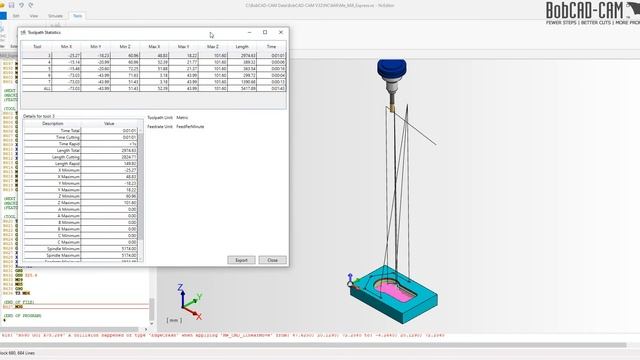 โปรแกรมตรวจสอบ G-Code M-Code หรือ NC Code BobCAD-CAM смотреть онлайн