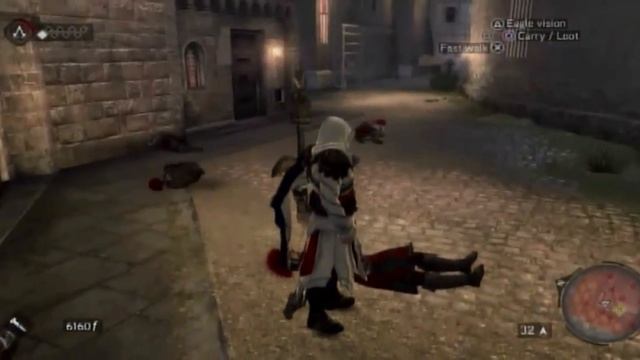 AC: Brotherhood - Easiest Way To Kill Guards смотреть онлайн