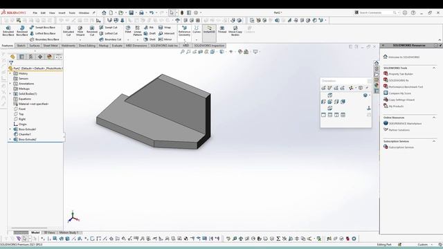 SOLIDWORKS : 3D CAD EXERCISE 14 смотреть онлайн
