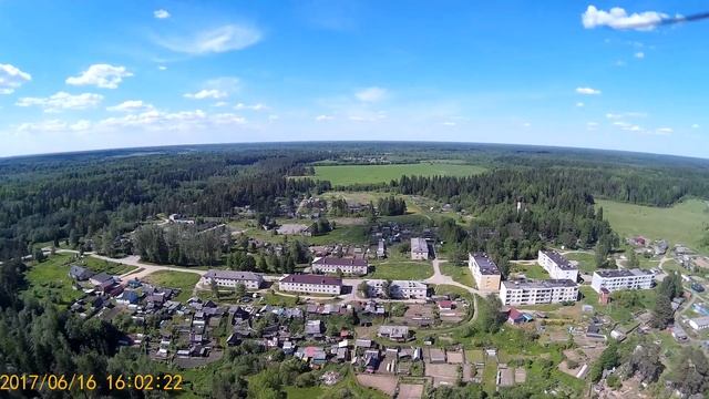 Полет на 2 км. д. Глубокое - д. Саба
