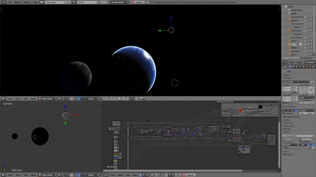Realtime Atmospheric Scattering in blender смотреть онлайн