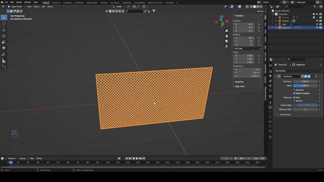 Flexible Chainlink Fence done easy! - BLENDER Tutorial смотреть онлайн