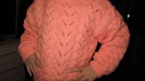 ВЯЗАНИЕ СПИЦАМИ! КРАСИВЫЙ ДЖЕМПЕР НА ДЕВОЧКУ.Вязание для начинающих. Knitting