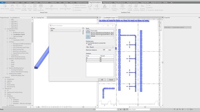 MagiCAD for Revit MEP – Ventilation Module (Quick Overview) смотреть онлайн