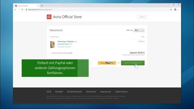 Wie kann ich Avira Prime kaufen? смотреть онлайн