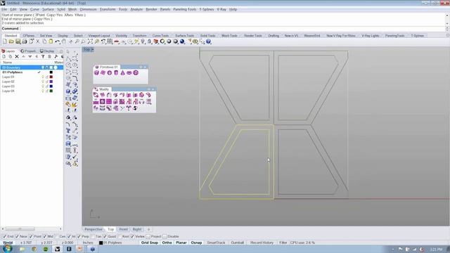 Organic Modeling 06 | Creating T Splines from Lines смотреть онлайн