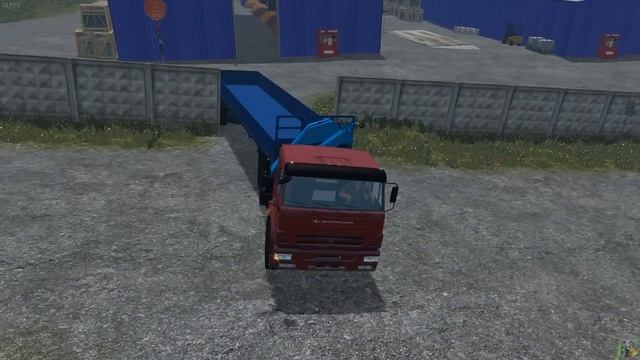 FS2015 - Один российский край - 187 - вывоз шерсти и молока