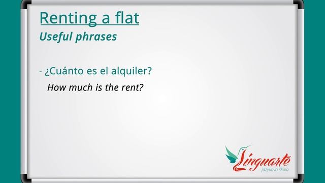 Learn SPANISH: RENTING A FLAT смотреть онлайн