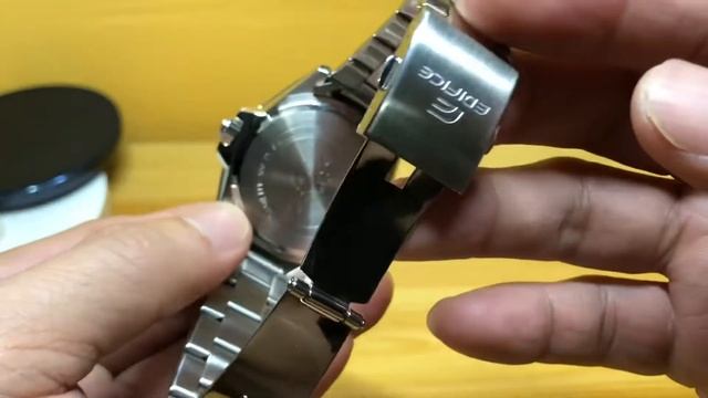 CASIO EDIFICE EFV100D Unboxing & Review