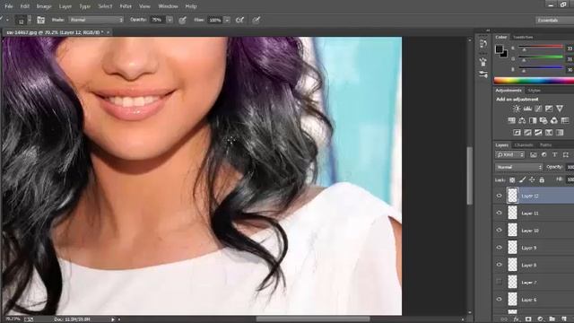 Selena Gomez - Speed Edit ll Photoshop смотреть онлайн