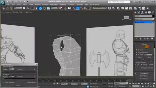 Modeling Low Polygon Game Characters in 3ds Max clip14 смотреть онлайн