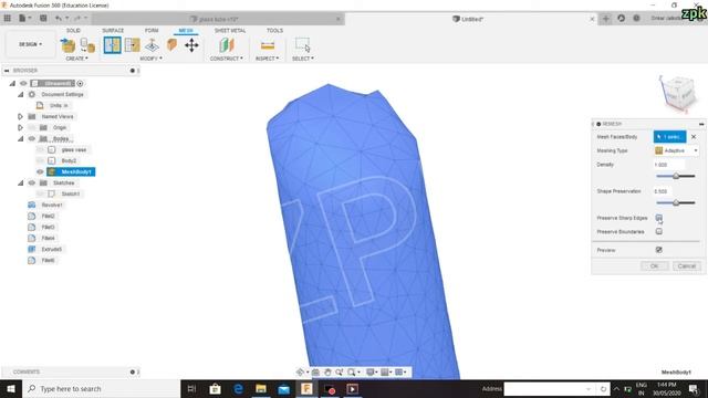 Glass Tube Casing fusion 360 । Modeling in Autodesk #Fusion_360 । Zpk смотреть онлайн