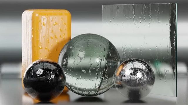 Water drops effect-- Blender Nodes_Procedural Texture --Eevee смотреть онлайн