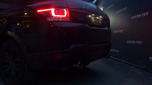 Изменение звука выхлопной системы на Range Rover Sport смотреть онлайн