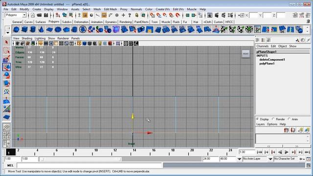 Maya to ZBrush to UDK - Part 2 - Begin Modelling in Maya. смотреть онлайн