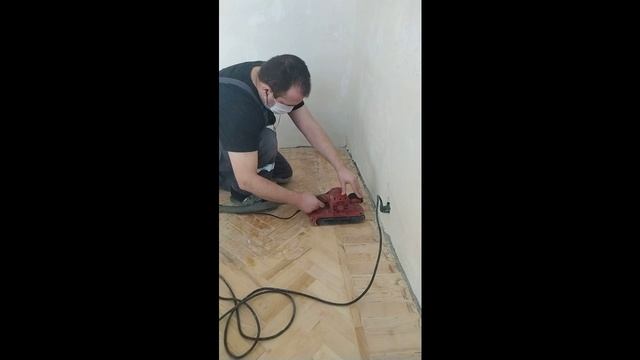 Шлифовка пола