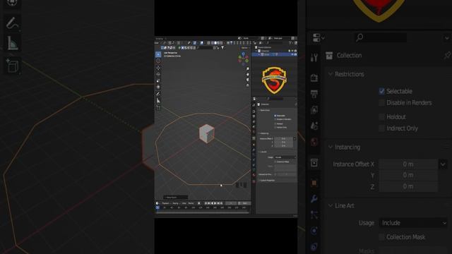 Blender Tip : Circular Array using Instances Blender 3.6 смотреть онлайн