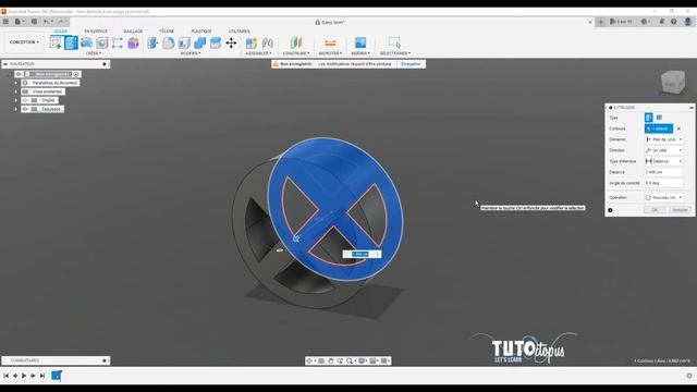 Tutoriel Fusion 360 / Illustrator - Corriger les erreurs à l'import de fichiers SVG ! смотреть онлайн