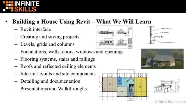 Revit Architecture - Building A House Tutorial | What You Will Learn смотреть онлайн